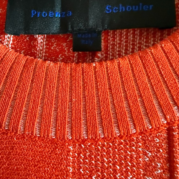 NWOT - Proenza Schouler Black Label  Orang Short Sleeve Sweater Size M - Picture 10 of 14